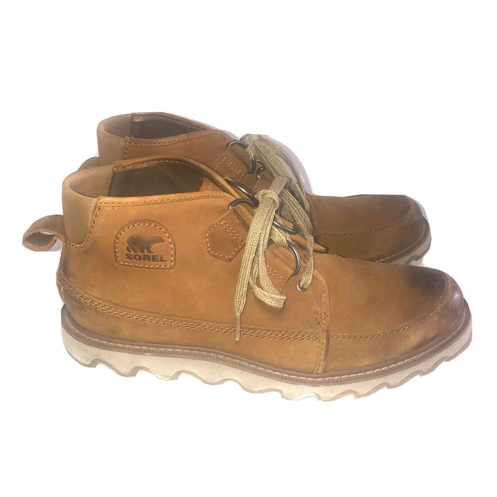 Sorel Men's Tan Leather Boots